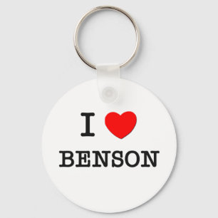I Love Benson Key Ring
