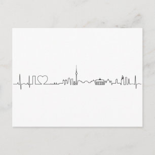 I love Berlin (ecg style) souvenir Postcard