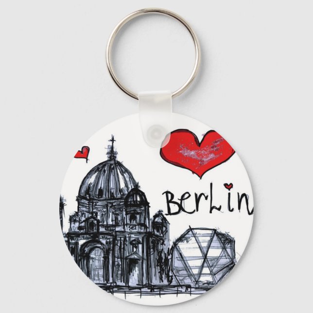 I love Berlin Key Ring (Front)