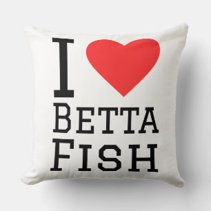 I love betta fish cushion