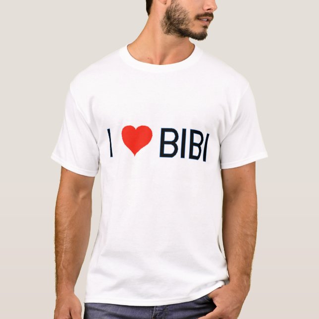 I Love Bibi T-Shirt (Front)