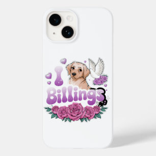 I love Billings   Billings my heart   Billings  Case-Mate iPhone 14 Case