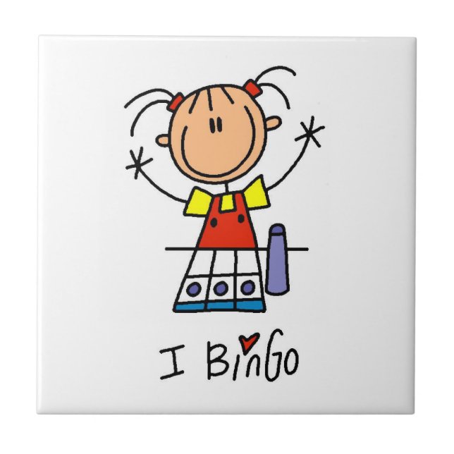 I Love Bingo Tile (Front)