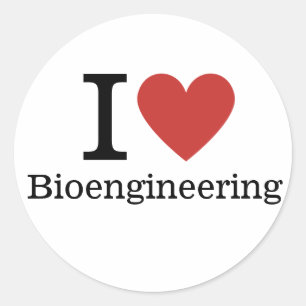 I ❤️ Love Bioengineering STICKER