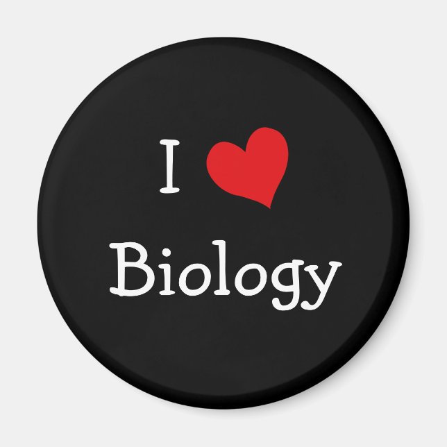 I Love Biology Magnet (Front)