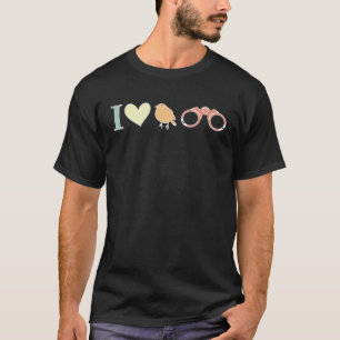 I Love Bird Watching Bird Watcher Birding Birder T-Shirt
