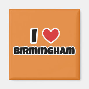 I love Birmingham Magnet