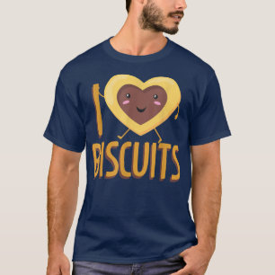 I Love Biscuits Baking Biscuits 1957 T-Shirt