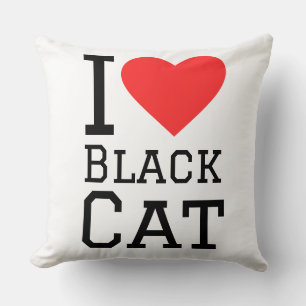 I love black cat  cushion