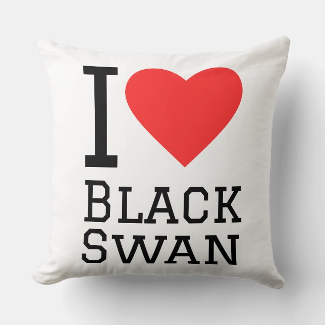 I love black swan  cushion (Front)