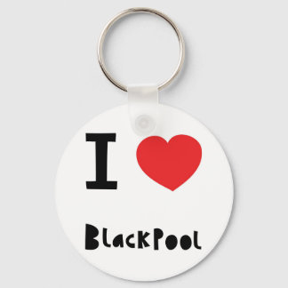 I love Blackpool Key Ring