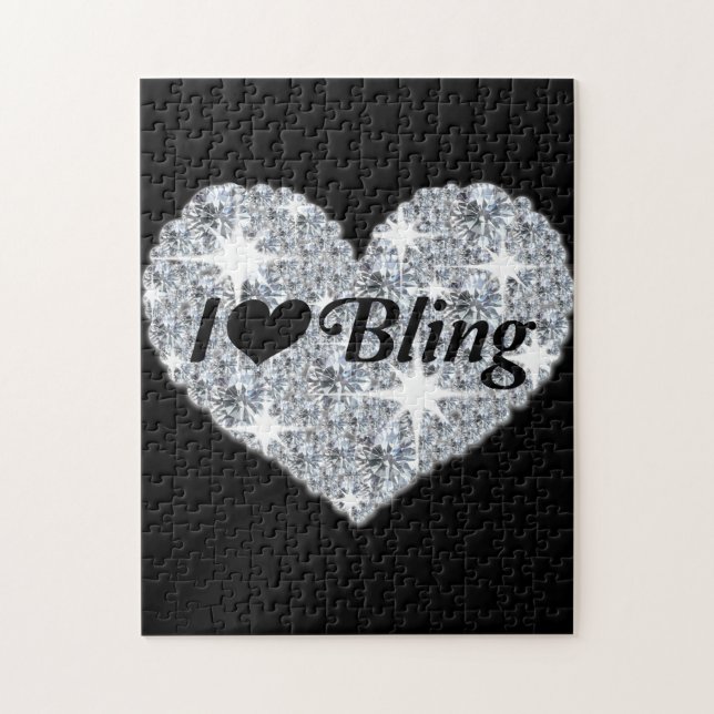 I love Bling Jigsaw Puzzle (Vertical)