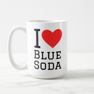 I love blue soda coffee mug