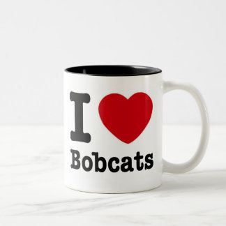 I Love Bobcats Mug