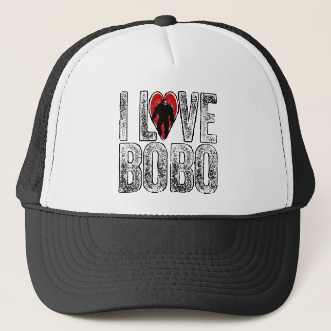 I Love Bobo Trucker Hat (Front)