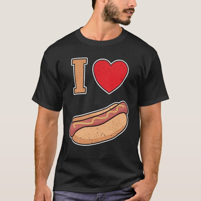 I love bockwurst with mustard T-Shirt (Front)