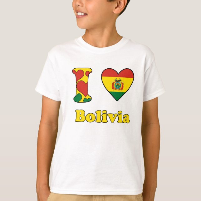 I love Bolivia T-Shirt (Front)