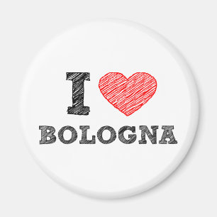 I Love Bologna Magnet