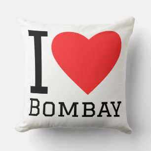 I love Bombay  Cushion