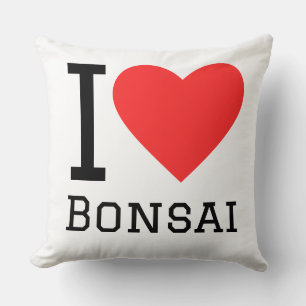I love bonsai cushion
