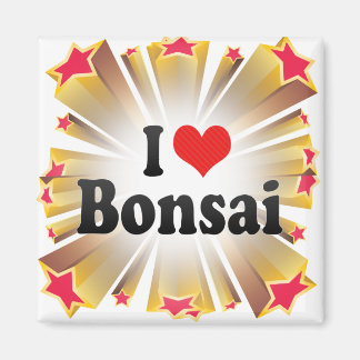 I Love Bonsai Magnet