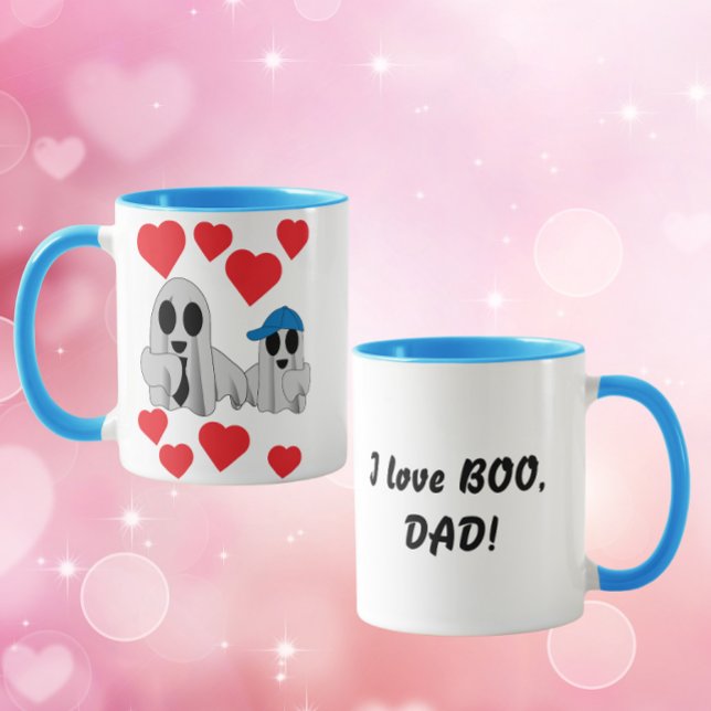I Love BOO Dad (from Son) Mug (Creator Uploaded)