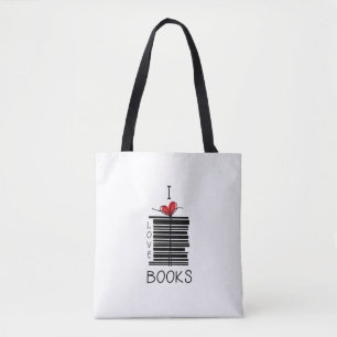 "I Love Books" Book Bag