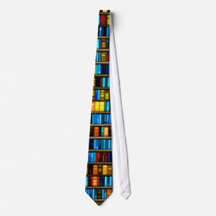 I Love Books! For The Book Lover Neck Tie