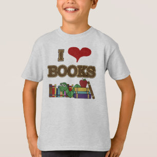 I Love Books T-Shirt