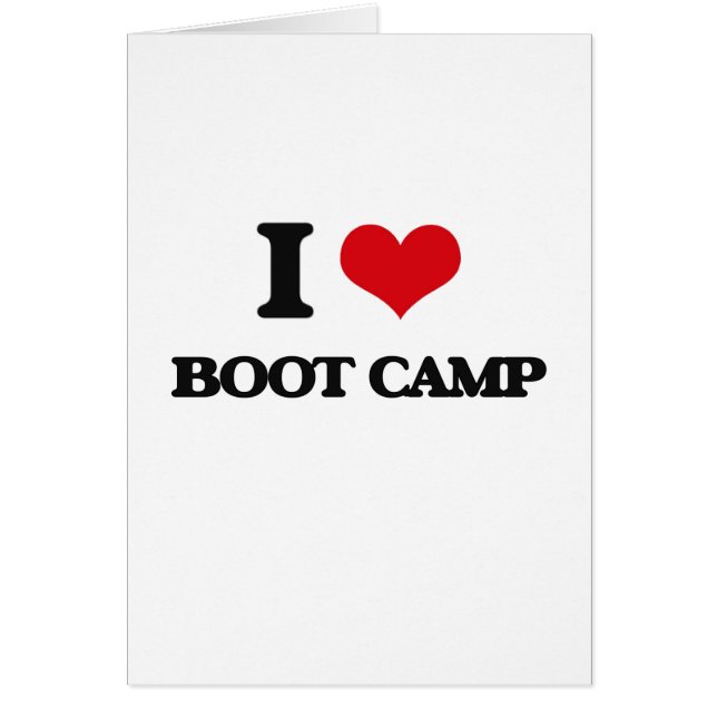 I Love Boot Camp (Front)