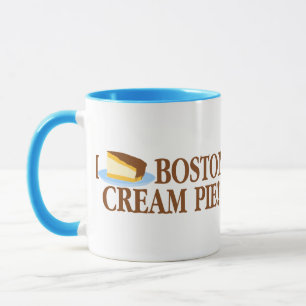 I Love Boston Cream Pie Mug