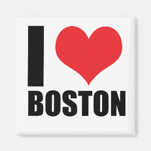 I love Boston Magnet