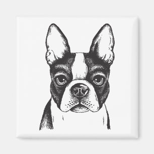 I love Boston Terriers Magnet