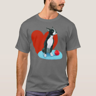 I Love Boston Terriers T-Shirt