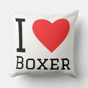 I love boxer cushion