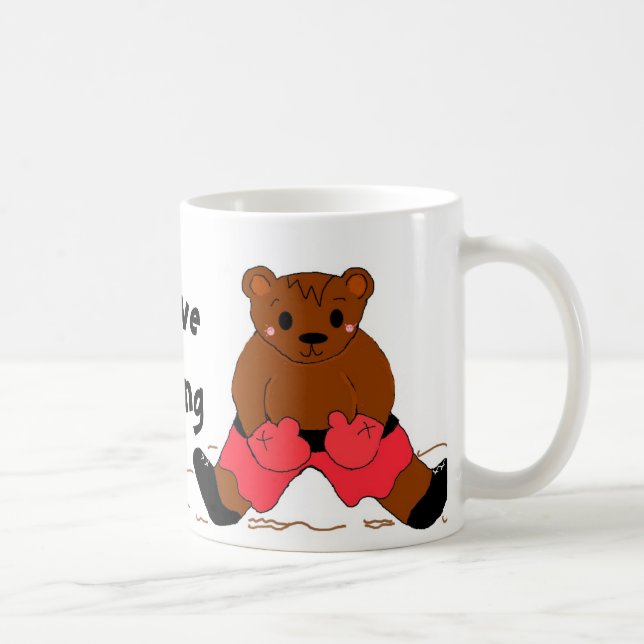 I Love Boxing Coffee Mug (Right)