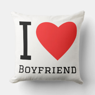 I love boyfriend cushion