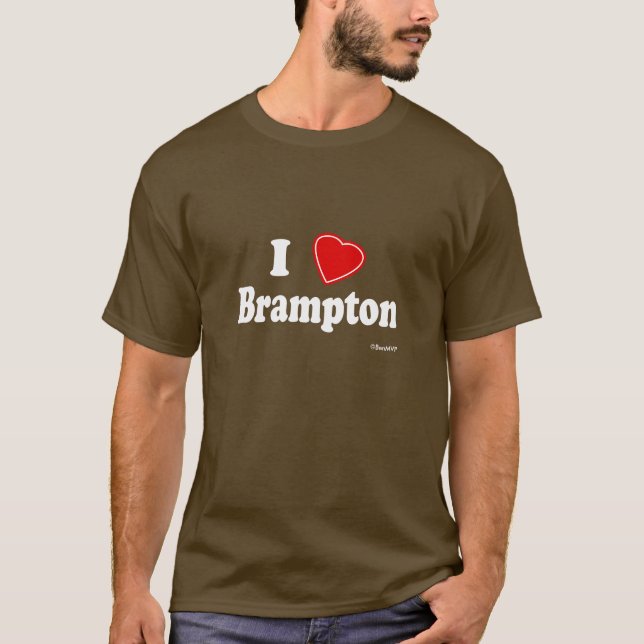 I Love Brampton T-Shirt (Front)