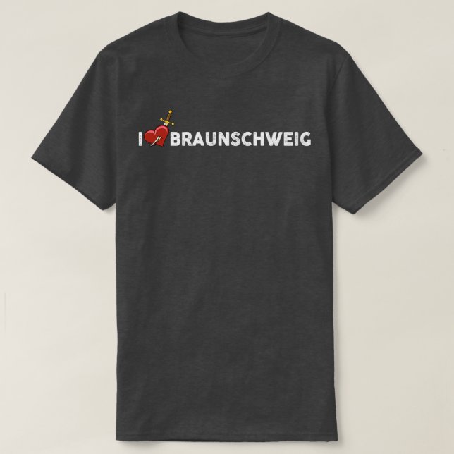 I love Braunschweig T-Shirt (Design Front)