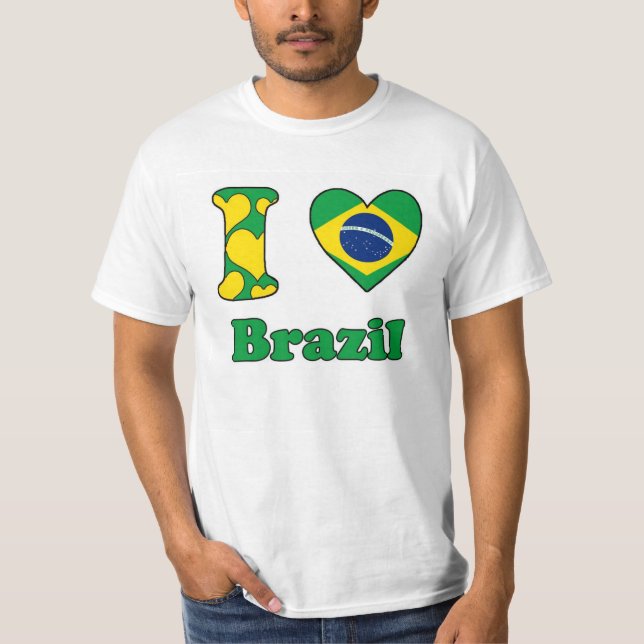 I love Brazil T-Shirt (Front)