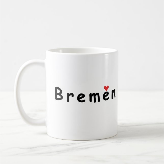 i love Bremen  Coffee Mug (Left)