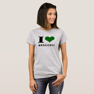 I love broccoli, broccoli lover T-Shirt