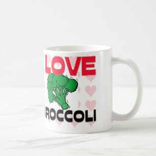 I Love Broccoli Coffee Mug