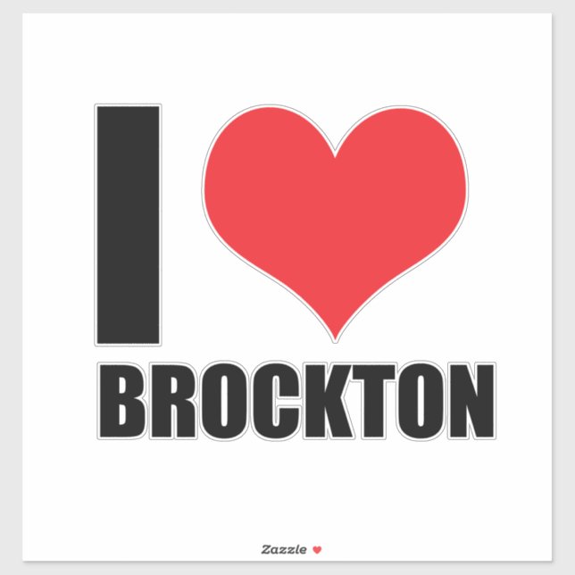 I love Brockton  (Sheet)