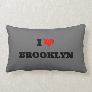 I Love Brooklyn Lumbar Cushion