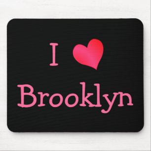 I Love Brooklyn Mouse Pad