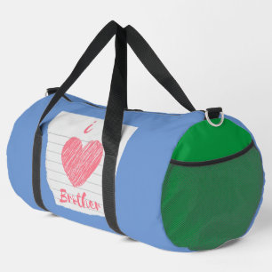 i love brother duffle bag