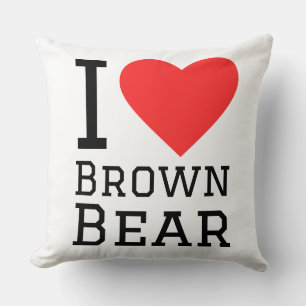 I love brown bears cushion