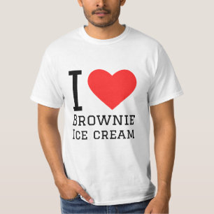 I love brownie ice cream T-Shirt