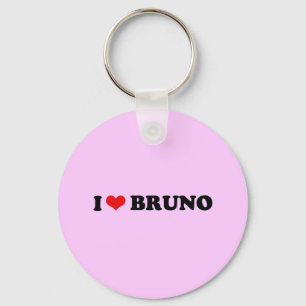 I LOVE BRUNO KEY RING